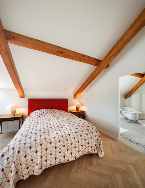 interior, comfortable bedroom - Photo, image