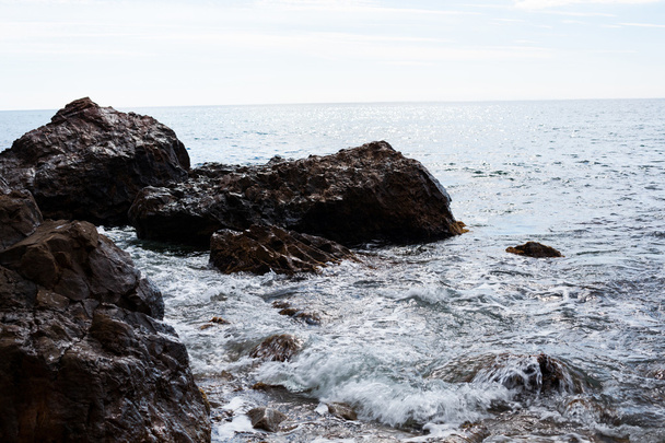 stone in the sea or ocean - Foto, immagini