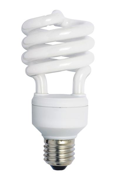 Energy saving bulb. Isolated image. - Fotó, kép