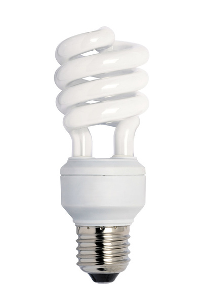 Energy saving bulb. Isolated image. - Фото, изображение