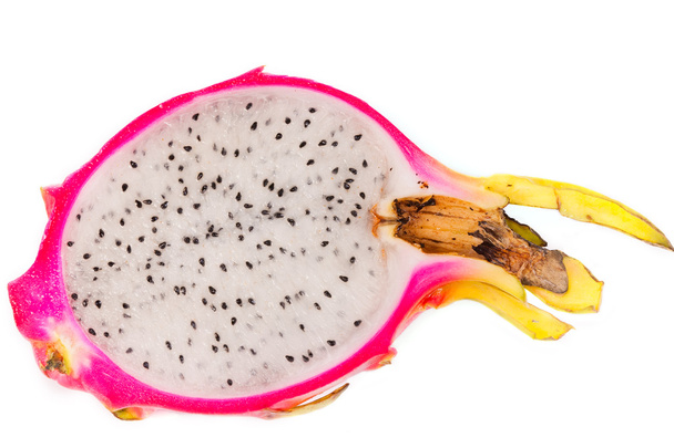 Pitaya slice isolated - Foto, imagen