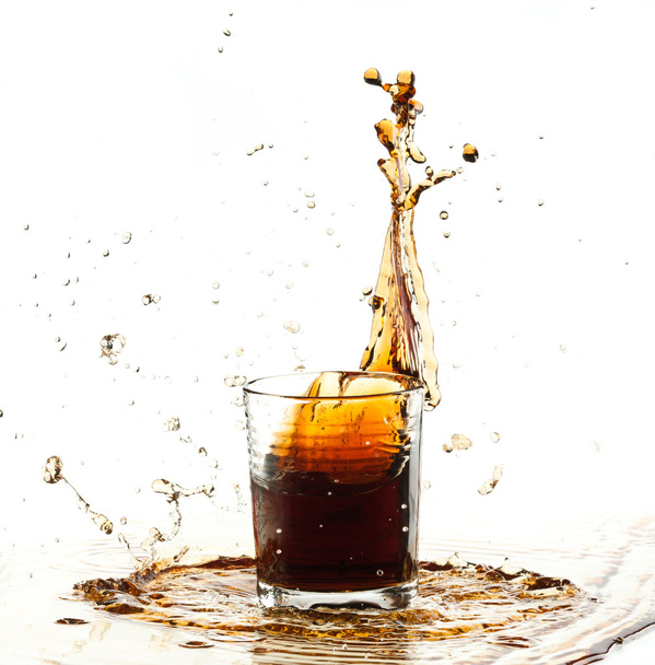 Cola splash - Photo, image