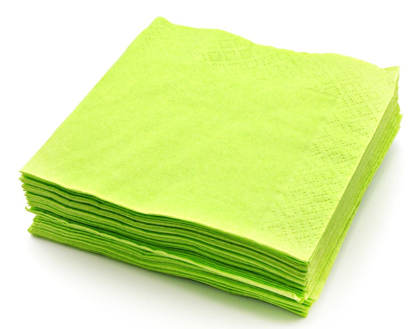Green napkins - Photo, Image