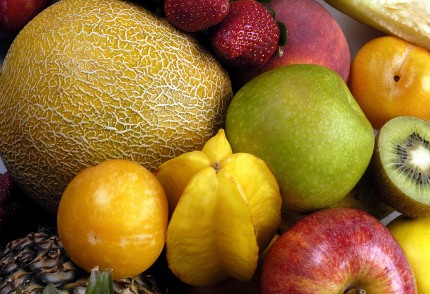 фотографии различные разноцветные фрукты
 - Фото, изображение