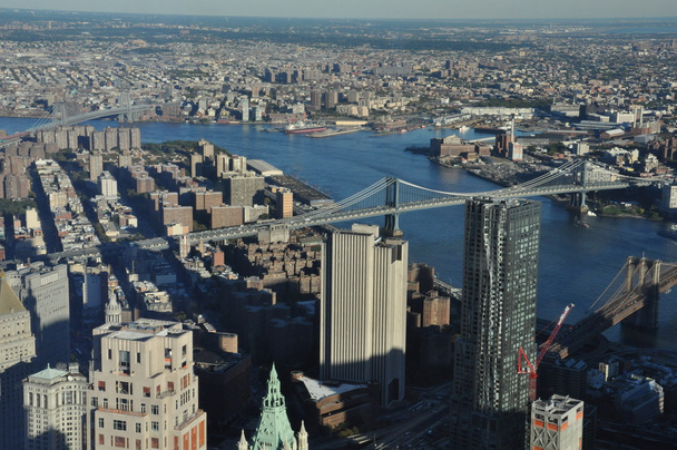One World Trade Center megfigyelő fedélzetre New York-i látkép - Fotó, kép