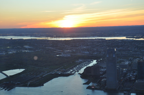 Luchtfoto van New York City - Foto, afbeelding