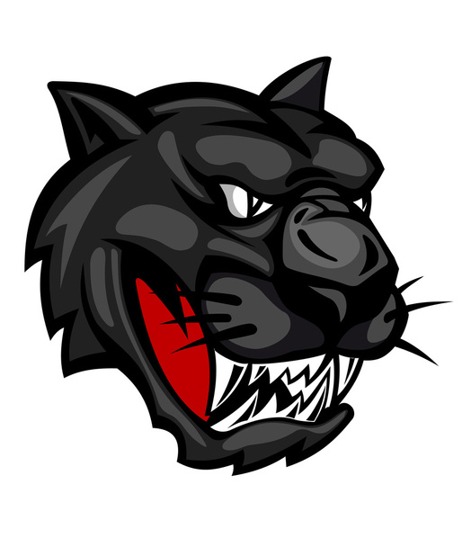 Wild panther - Vector, Image
