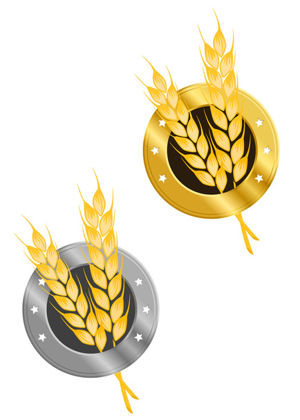 Wheat symbol - Vector, Image