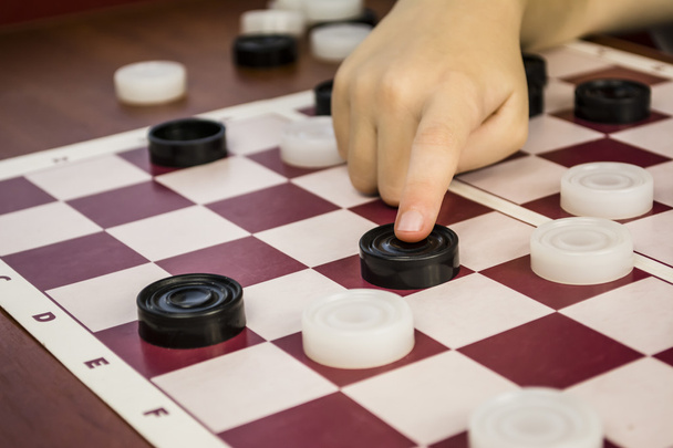 game of checkers - Фото, изображение