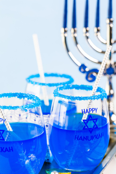 Conjunto de mesa para Hanukkah
 - Foto, imagen
