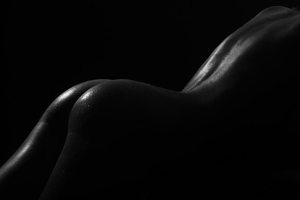 Naked lying woman - Photo, image
