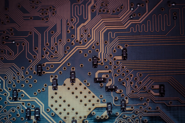 close up of Motherboard of computer  - Foto, Imagen