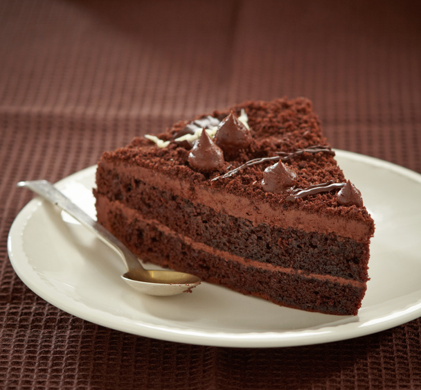 čokoládový dort výseč - Fotografie, Obrázek