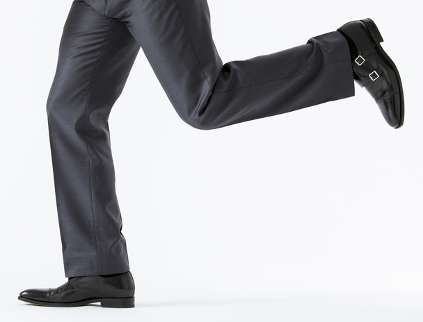 businessman legs running - Photo, Image