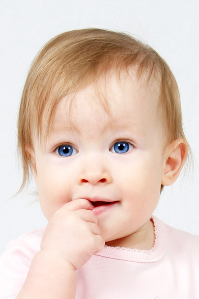 Child With Finger in Mouth - Zdjęcie, obraz