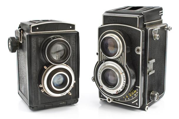 Dos vintage dos lente cámara de fotos
 - Foto, imagen
