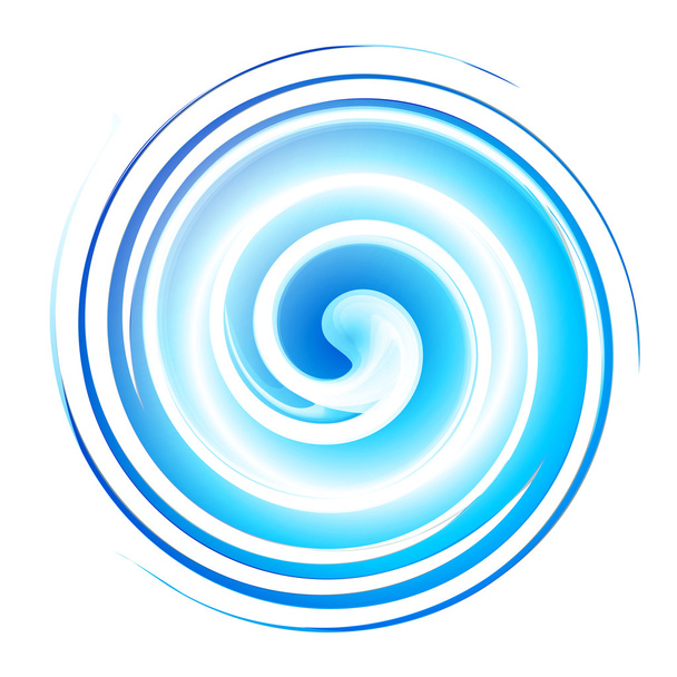 Синий фон воронки
 - Вектор,изображение