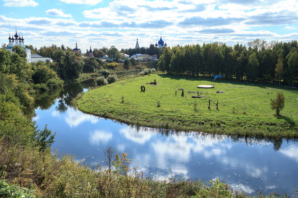 The landscape in the heart of Suzdal. 2015 - Foto, afbeelding