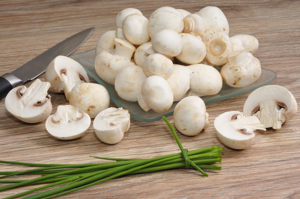 Fresh raw mushrooms - Photo, Image