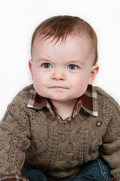 Cute little boy posing for camera - Foto, afbeelding