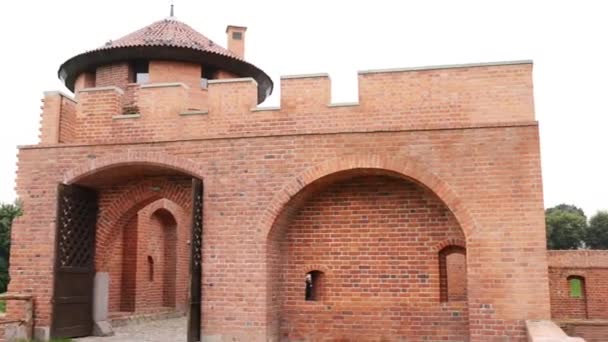 Hrad teutonského řádu v Malborku, Polsko - Záběry, video