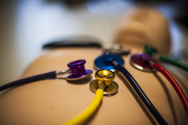 Creative stethoscope diagnosis - Photo, Image