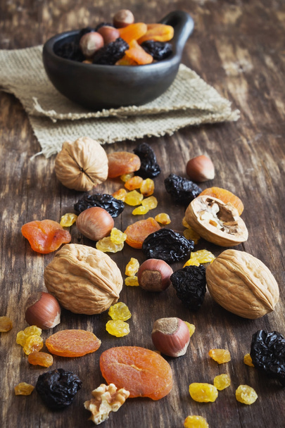 various dried fruits and nuts - Photo, Image