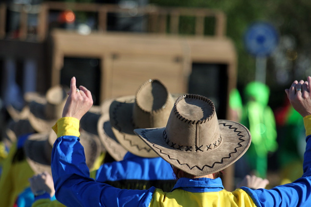 Cowboys dançando
 - Foto, Imagem