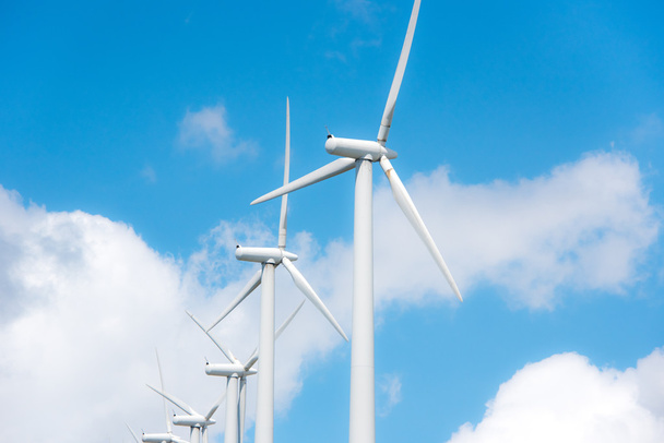 ветряная электростанция - Фото, изображение