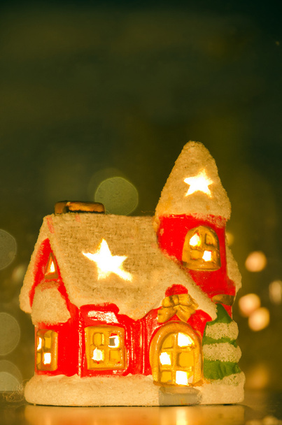 casa de juguete de Navidad
 - Foto, imagen