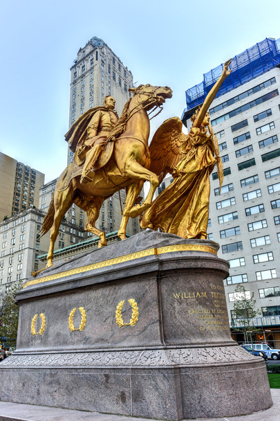 シャーマンの記念碑 - セントラル ・ パーク、ニューヨーク - 写真・画像
