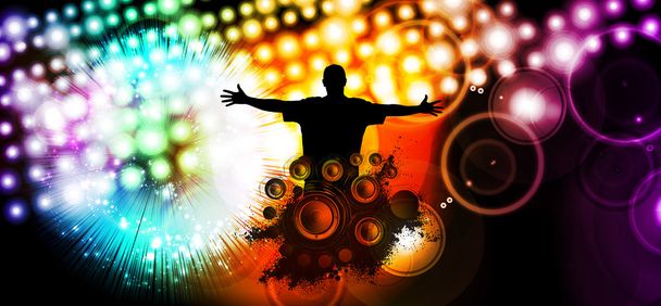 Concert music party illustration - Photo, Image