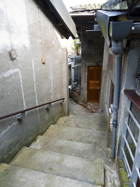 narrow stair to the house - Photo, Image