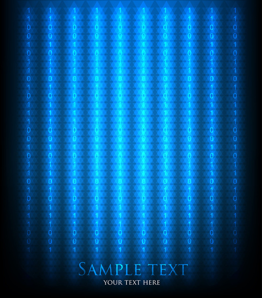 Abstract dark blue background. Vector - Вектор,изображение