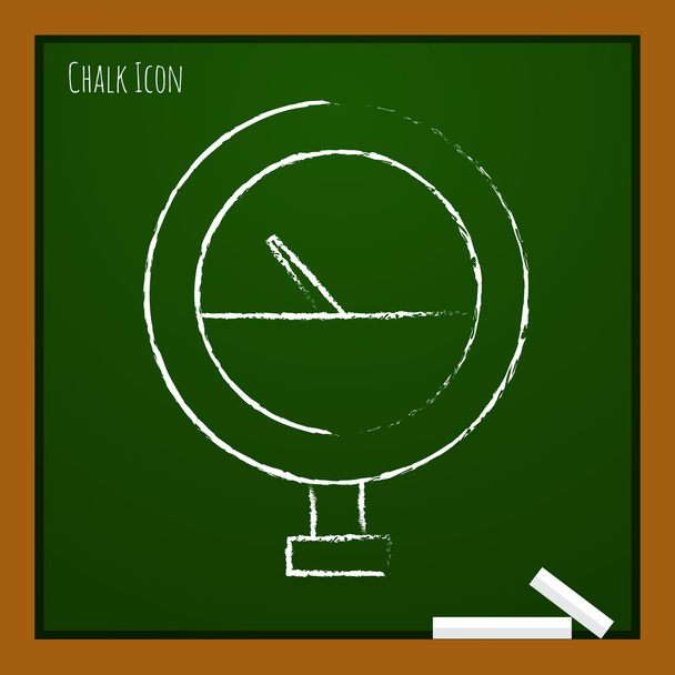 outline manometer icon - Vector, Image