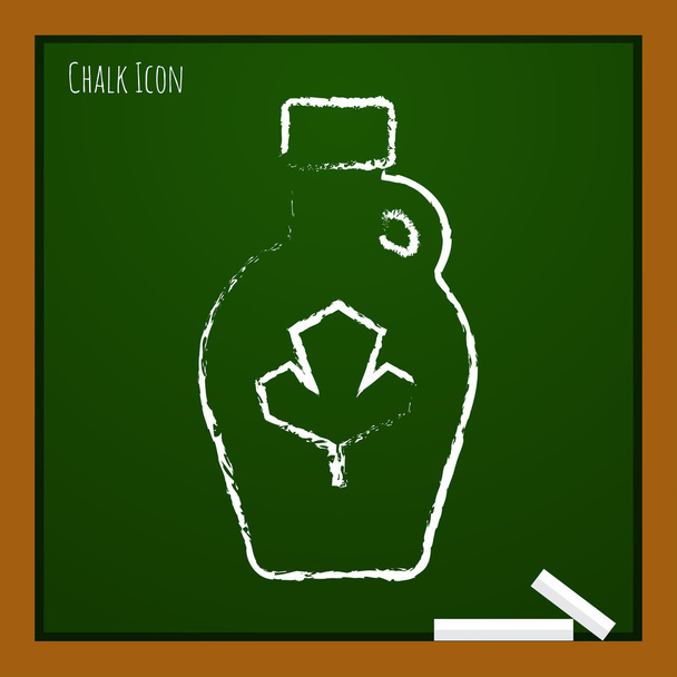 maple syrup bottle - Vector, Image