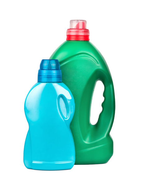 Botella con gel lavado
 - Foto, imagen