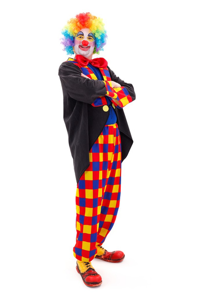 Proud clown standing - Fotó, kép