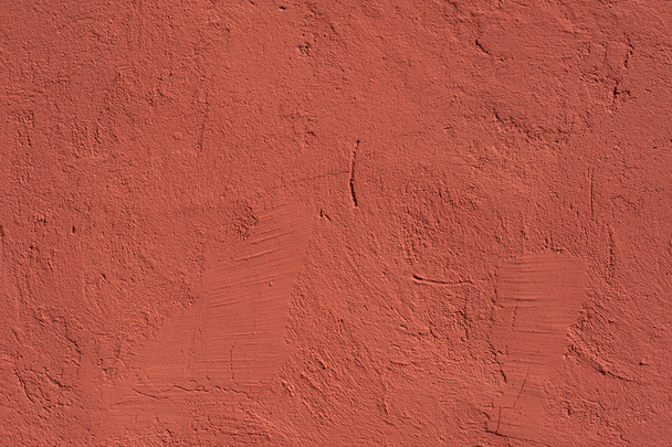 Texture of old wall covered with red stucco - Foto, Imagen