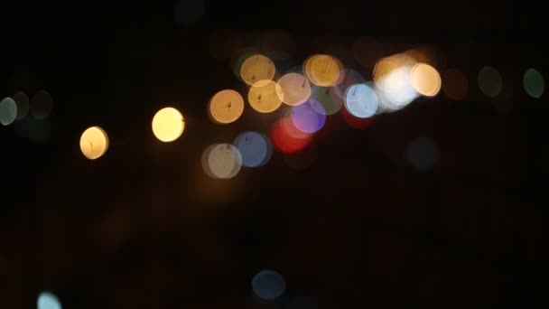 Luces de carretera nocturnas
 - Metraje, vídeo