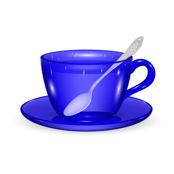 a cup of tea - Vektor, kép
