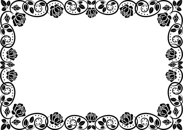 frame rozen - Vector, afbeelding