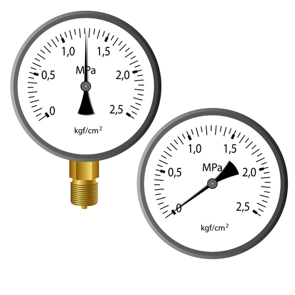 ガス圧力計 - 写真・画像