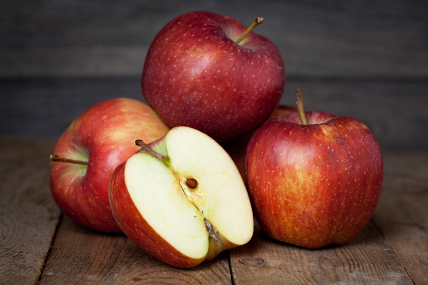 Ripe fresh red apples - Foto, Imagem