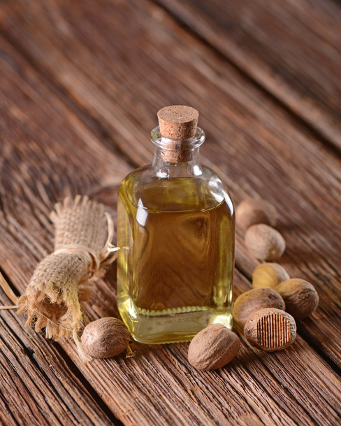 essential oil of nutmeg - Photo, Image