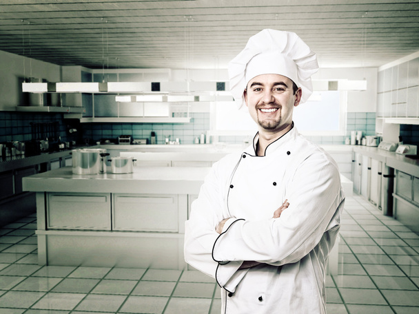 Smiling chef - Fotografie, Obrázek