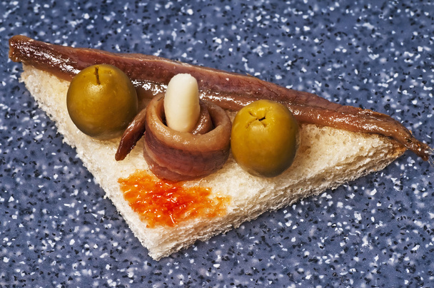 Anchovy appetizer - Photo, Image