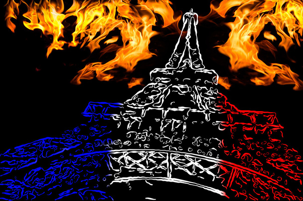 Молитесь за Париж
 - Фото, изображение