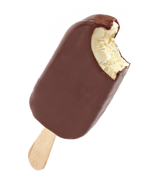 морозиво вкрите шоколадом
 - Фото, зображення