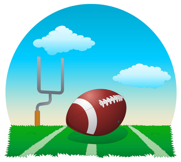 football ball on field - Photo, Image